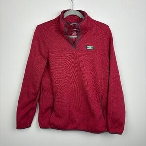 L.L. Bean Sweater Fleece Pullover - Size Medium